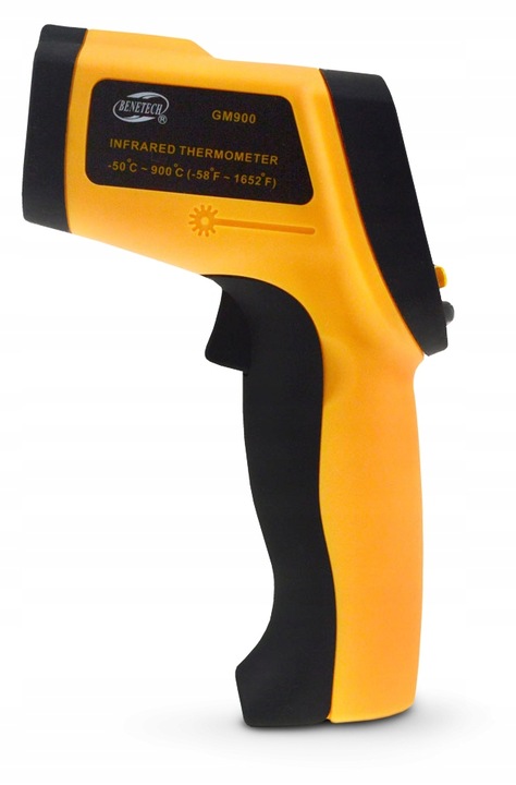 PIROMETR TERMOMETR LASEROWY BEZDOTYKOWY NA PODCZERWIEŃ EMISYJNOŚĆ -50 +950°