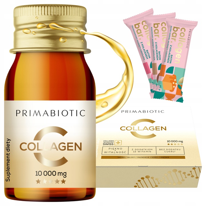 Kolagen PRIMABIOTIC COLLAGEN Do Picia Na Stawy Wołowy 10 000 mg 30mlx30szt.