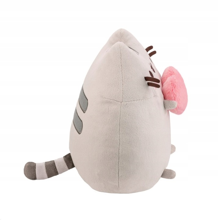 PUSHEEN z SERDUSZKIEM w łapkach maskotka 23cm, CUDEŃKO