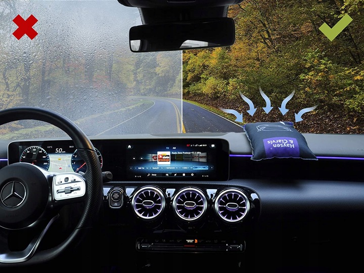 Pochłaniacz wilgoci duży XXL 1kg pochłaniacz wilgoci do auta samochodowy