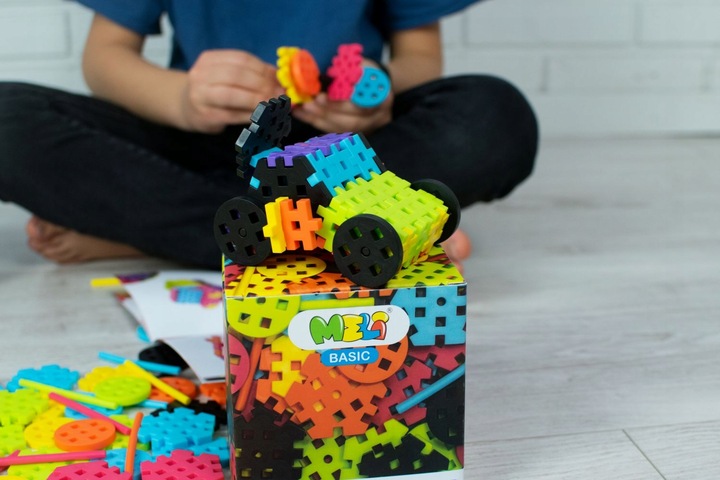 KLOCKI KONSTRUKCYJNE MELI Basic Constructor SET 60 EL ZESTAW UZUPEŁNIAJĄCY