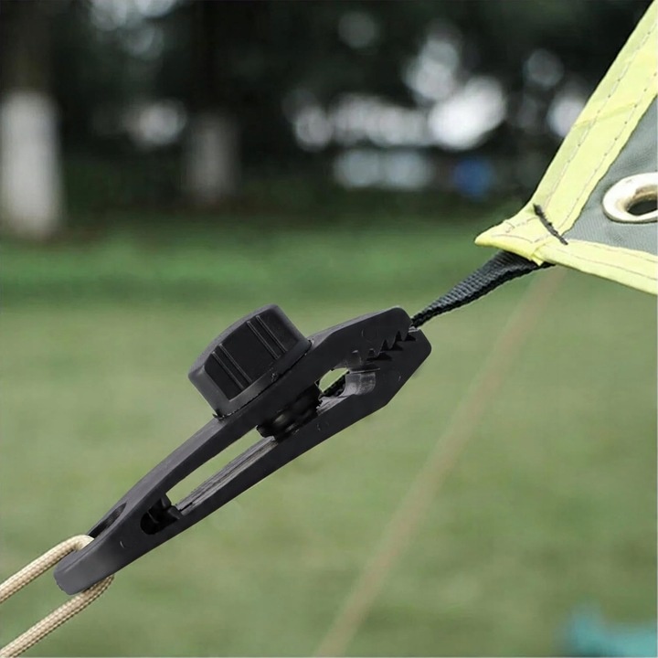 Klips Uchwyt Zaciskowy do Plandek Do Mocowania Żagla Markizy Namiotu 20 szt