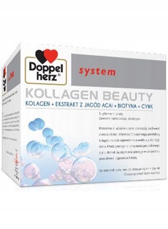 DOPPELHERZ KOLLAGEN BEAUTY 30 piękne włosy i skóra