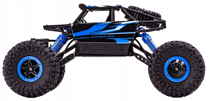 Samochód Rock Crawler BAGGY Auto na PILOT ZDALNIE STEROWANE 1:18 4WD 2.4GHz