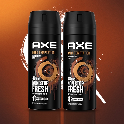 AXE Dark Temptation dezodorant 2x150 ml DEO