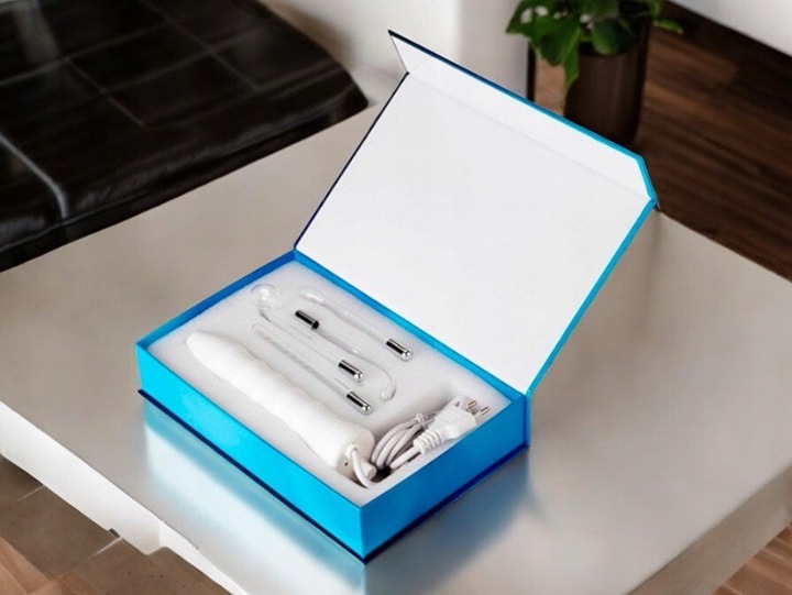 DARSONVAL DERMA WAND 4 ELEKTRODY DO TWARZY CIAŁA WŁOSÓW PIELĘGNACJA