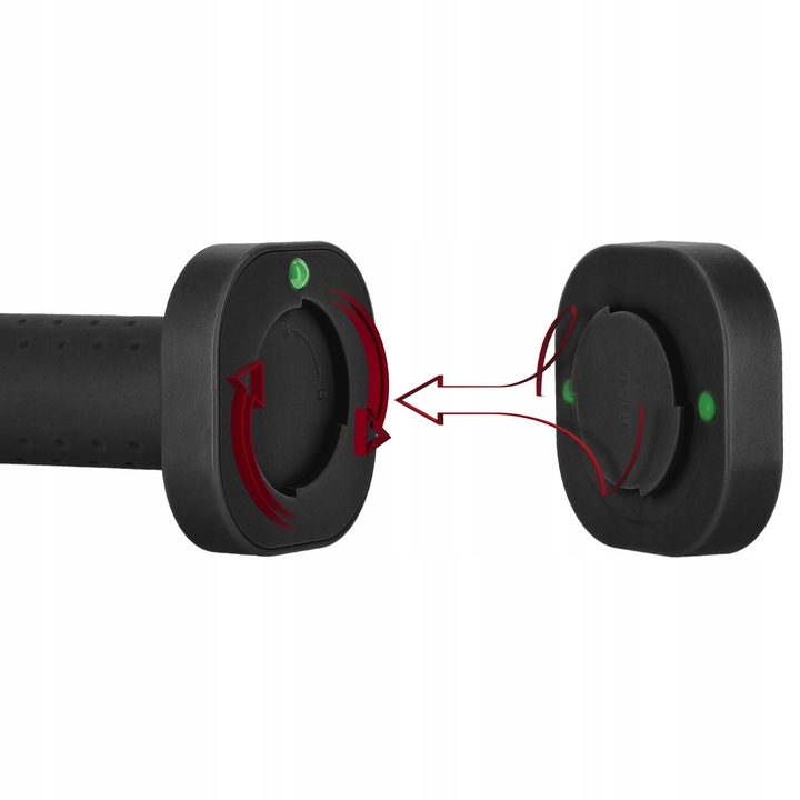 HANTELKI HANTLE CIĘŻARKI REWGULOWANE 4w1 ZESTAW DO ĆWICZEŃ FITNESS 2x2,27kg