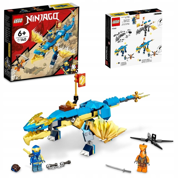 LEGO Ninjago Smok gromu Jaya EVO 71760 Prezent