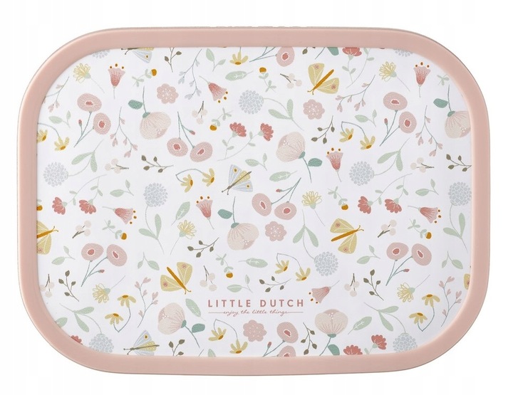 MEPAL LUNCHBOX ŚNIADANIÓWKA DLA DZIECI DO SZKOŁY KWIATY MOTYLKI BEZ BPA