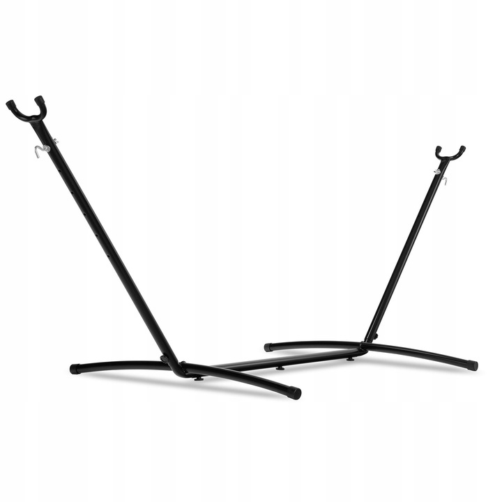 Hamak ogrodowy brazylijski z frędzlami boho Bari z regulowanym stelażem