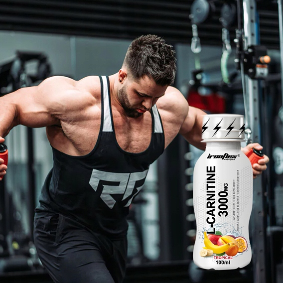 IRONFLEX L-CARNITINE 12 x 100 ml 3000 mg SHOT ODCHUDZANIE SPALACZ KARNITYNA