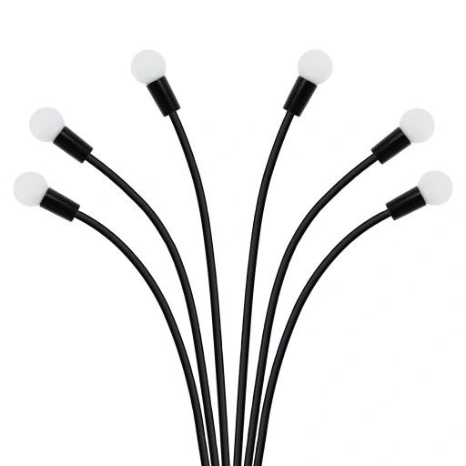 LAMPA SOLARNA WBIJANA ŚWIATEŁKA OGRODOWE DEKORACYJNE KULKI LED RGB