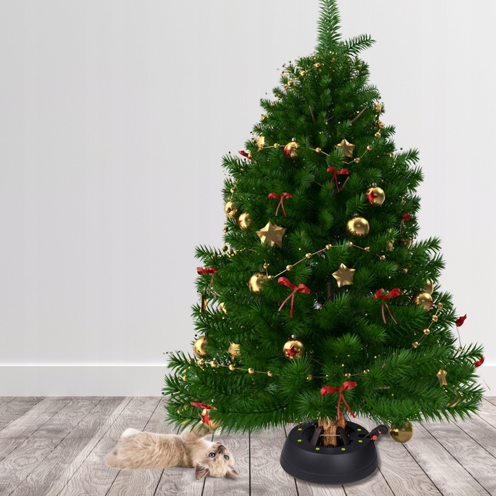 STOJAK CHOINKOWY KAMAI PODSTAWKA NA DRZEWKO 2,5M + GRATIS 100 ŚWIATEŁEK LED