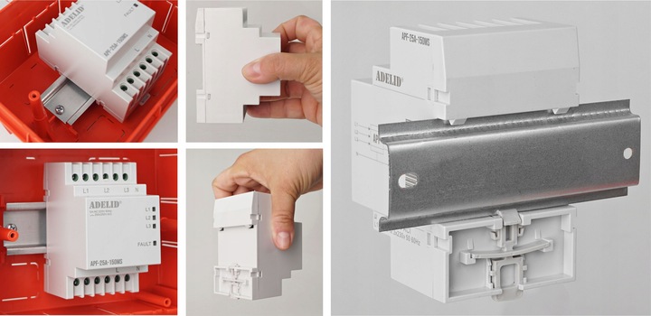 AUTOMATYCZNY PRZEŁĄCZNIK FAZ 230V 25A 150MS