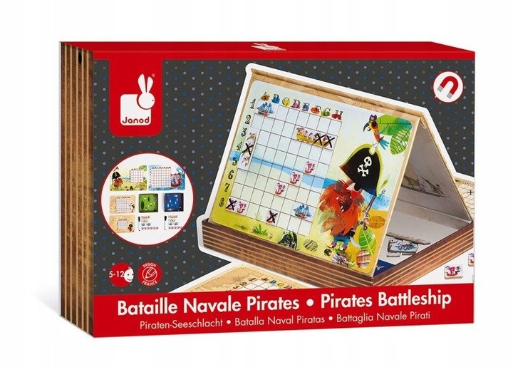 STATKI BITWA MORSKA Gra magnetyczna JANOD
