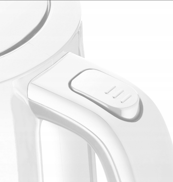 AMICA CZAJNIK BEZPRZEWODOWY KF1011 1,7 BIAŁY STRIX