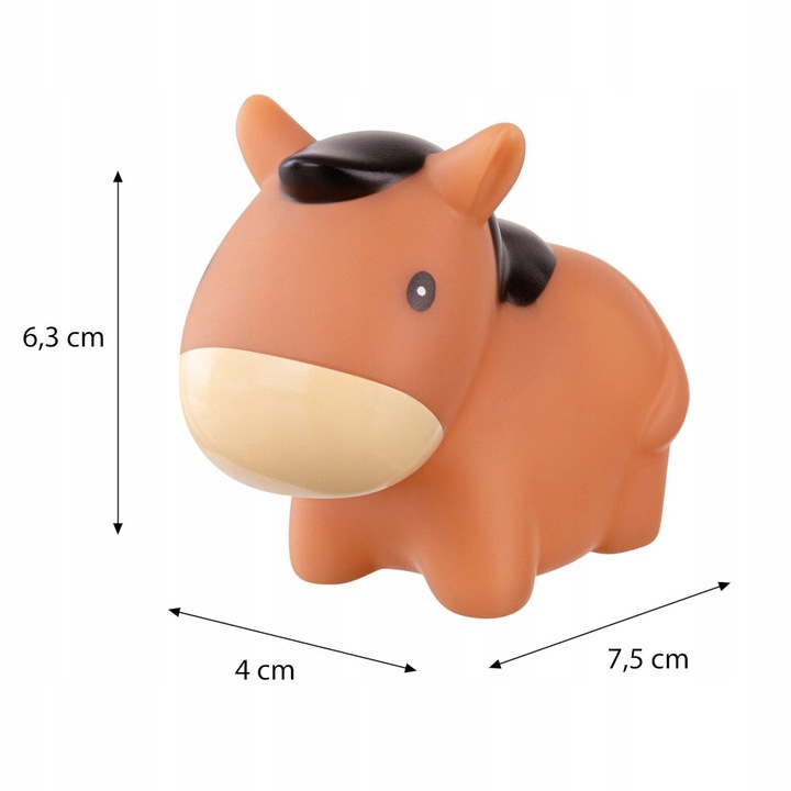 AKUKU ZABAWKI DO KĄPIELI KĄPIELOWE WANNY 4szt