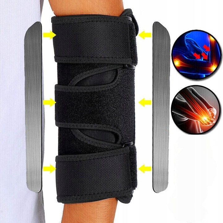 OCHRANIACZE ŁOKCI WSPARCIE ŁOKCIA ANTYPOŚLIZGOWA OPASKA UCISKOWA NA ŁOKIEĆ