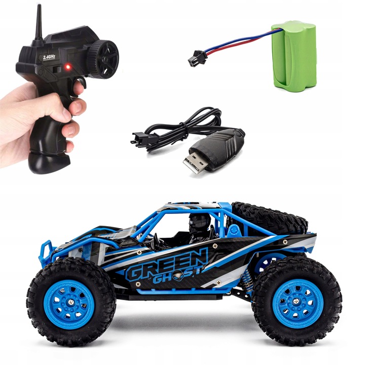 Samochód PILOT AUTO ZDALNIE STEROWANE Desert Truck 4WD 2.4GHz 1:24 20km/h