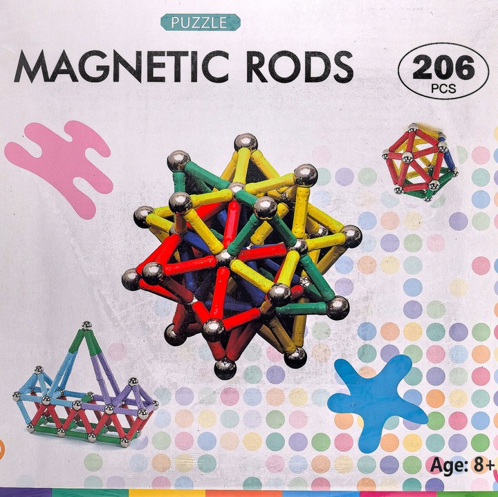 Klocki Magnetyczne Neocube Kulki Konstrukcyjne mega zestaw XXXL 206 el