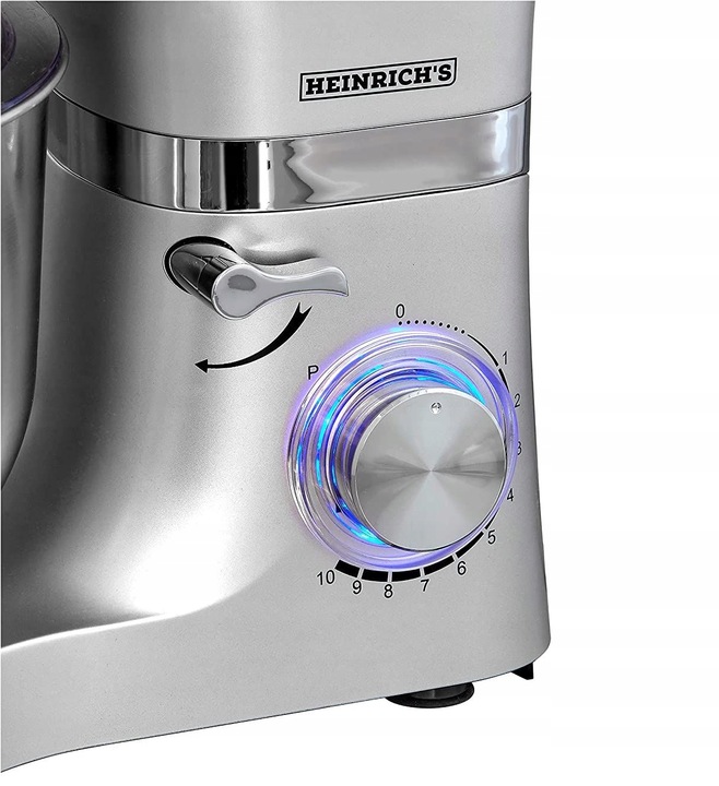 ROBOT PLANETARNY KUCHENNY MIKSER BLENDER UGNIATARKA DO CIASTA 1300W 6,2L