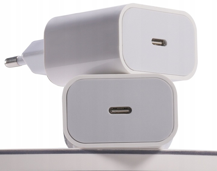 SZYBKA ŁADOWARKA KOSTKA TYP-C 20W +KABEL DO IPHONE