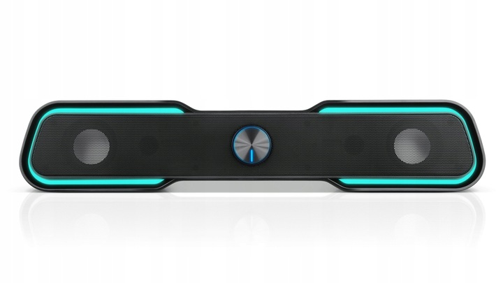 Zestaw głośników 2.0 REAL-EL S-180 6 W czarny