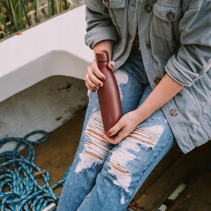 Butelka Termiczna Original 500 ml BPA FREE 12/24H - Burgundy / Bordowy