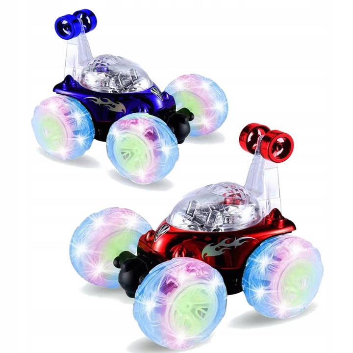 Auto Twister 360 Tańczący Samochód Kaskader XL Efekty Światła Kabel USB