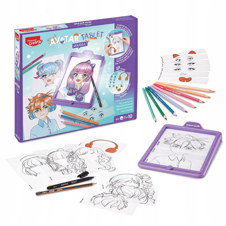 Tablica podświetlana MAPED CREATIV Avatar Studio Manga