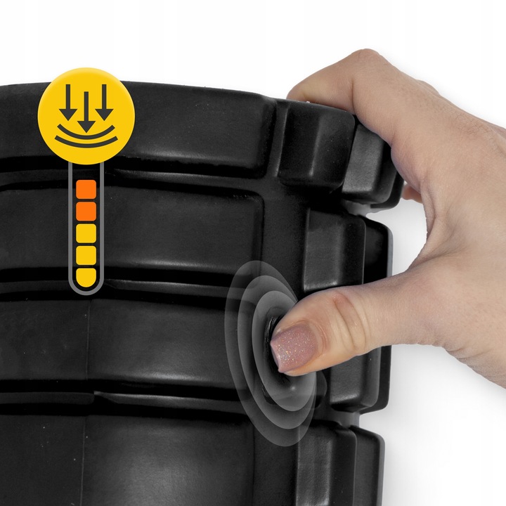 ROLLER WAŁEK DO MASAŻU ROLLOWANIA PLECÓW TWARDY CROSSFIT AUTOMASAŻ FITNESS