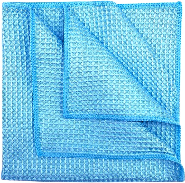 MONSTER SHINE MIKROFIBRA WAFLOWA DO CZYSZCZENIA SZYB SZKŁA W AUCIE 40X40 CM