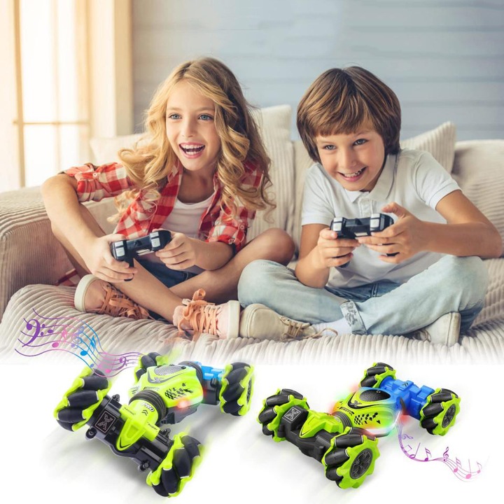 SAMOCHÓD ZDALNIE STEROWANY RĘKĄ GESTAMI ZABAWKA PILOT AUTO RC OBRÓT 360°