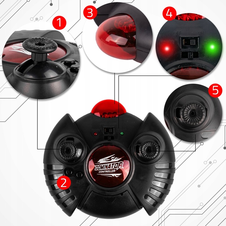 SAMOCHÓD JEŻDŻĄCY PO ŚCIANACH AUTO WYŚCIGÓWKA NA PILOTA ZDALNIE STEROWANE