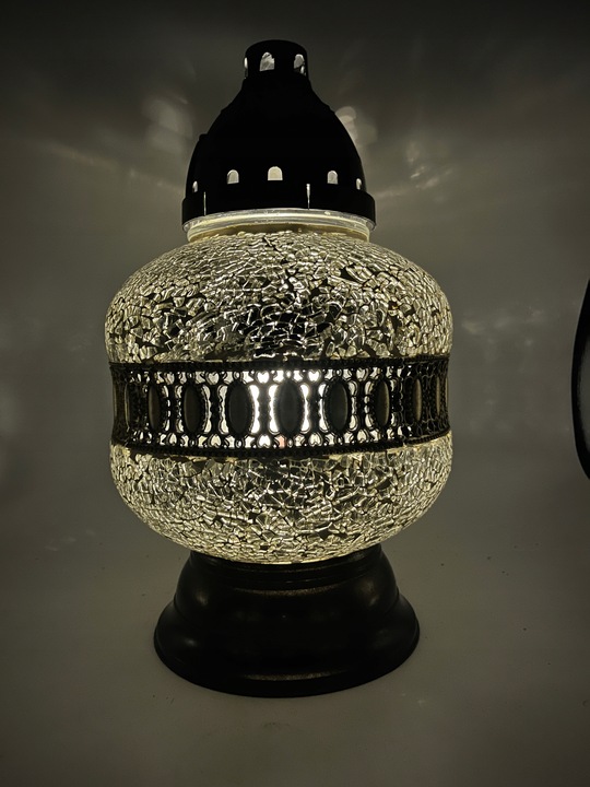 Znicz Lampion Witraż Karafka Złota Urna