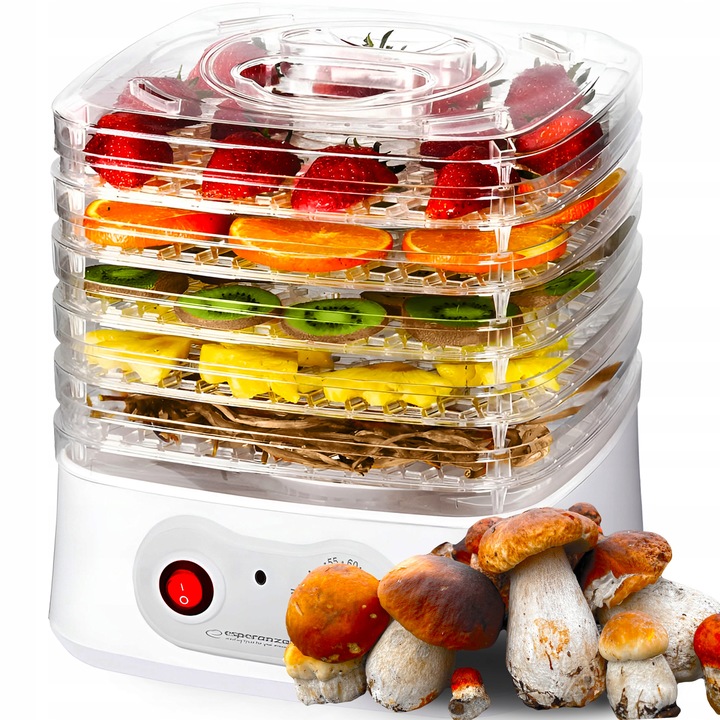 SUSZARKA DO GRZYBÓW OWOCÓW WARZYW ZIÓŁ MOCNA 250W ESPERANZA EKD004