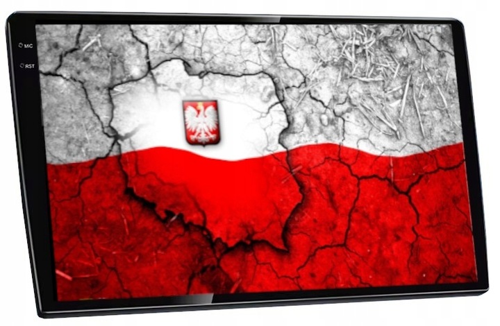 RADIO 10 CALI GPS 2 DIN BLUETOOTH ANDROID AUTO CARPLAY WIFI USB 4/62GB QLED