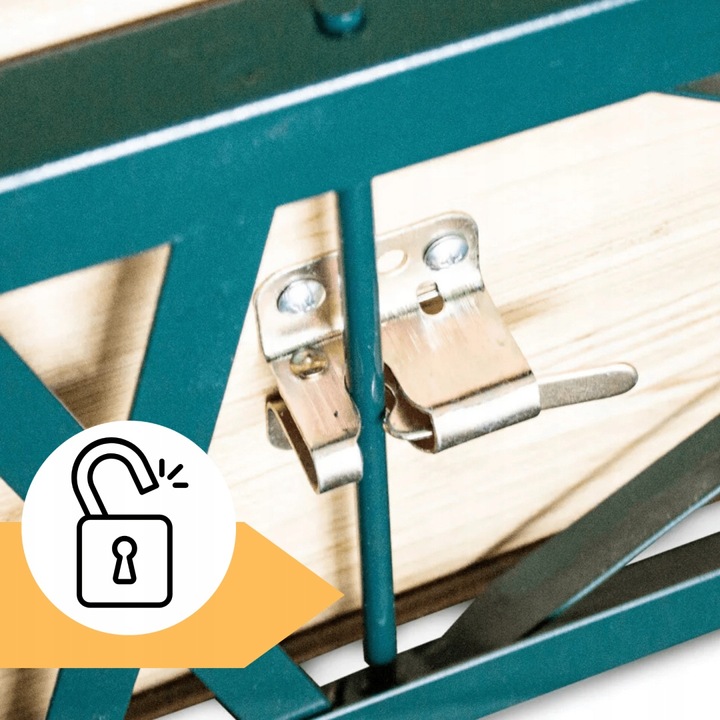 zestaw biesiadny 220cm drewniany skladany stol i ławki Komplet Piwny Barowy