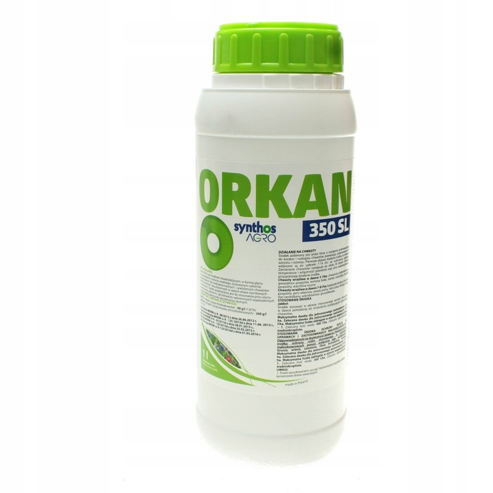 ORKAN 350SL 1L ŚRODEK CHWASTOBÓJCZY CHWASTY SKRZYP PERZ MNISZEK +RĘKAWICZKI