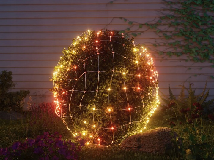 Siatka dekoracyjna Twinkly Net Lights - 260 LED RGB 1.2x1.9 m, IP44