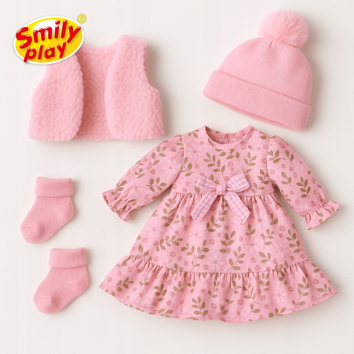 Lalka bobas córunia interaktywna edukacyjna miękka mówi śpiewa uczy 2l+