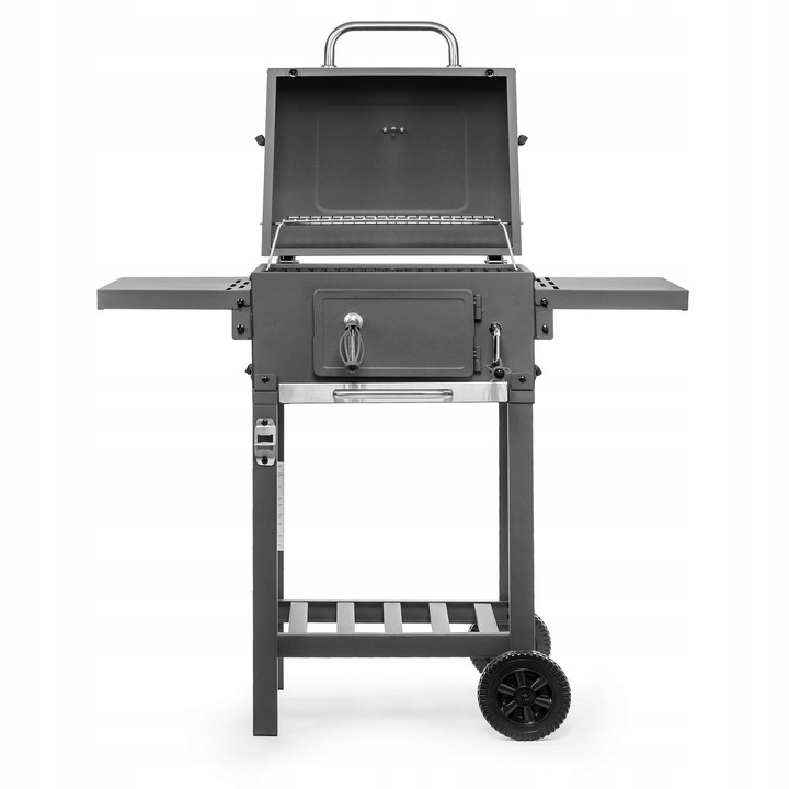 Grill Węglowy Activa Mastercook Angular Smart Ruszt Chromowany 42 x 31,3 cm