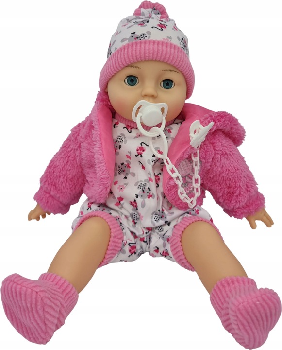 LALKA BOBAS MÓWI I ŚPIEWA ZAMYKA OCZY SMOCZEK_87K