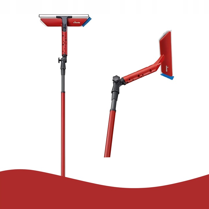 VILEDA MYJKA ŚCIAGACZKA DO OKIEN DACHOWYCH z DRĄŻKIEM DO ŚWIETLIKÓW PANELI