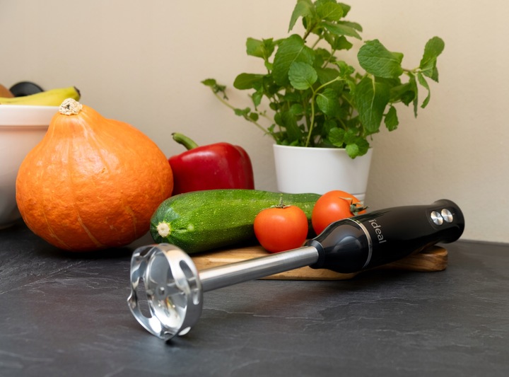 Blender ręczny Wielofunkcyjny 800W melakser Mikser Ideal IK1002 ZESTAW 4w1