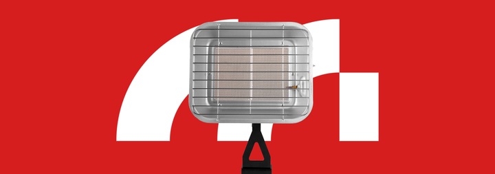 PIECYK NA GAZ PROMIENNIK GRZEJNIK GAZOWY UCHWYT NA BUTLE SŁONECZKO 4500W