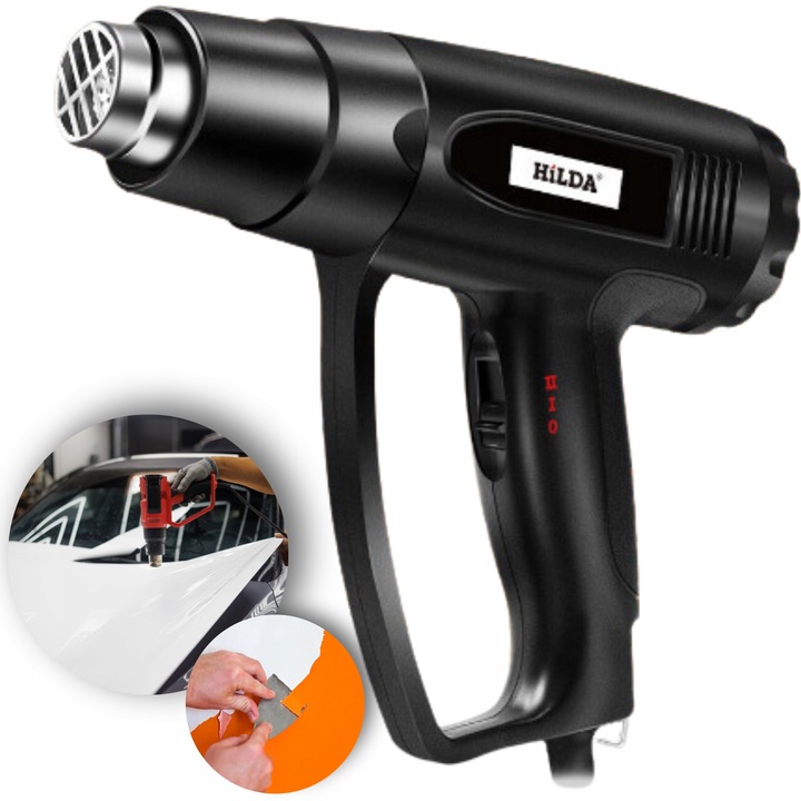 OPALARKA ELEKTRYCZNA MOCNA DMUCHAWA 2000W 2 BIEGI REGULACJA TEMPERATURY