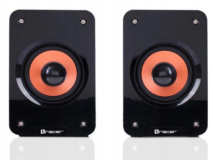 Zestaw głośników 2.0 Tracer ORLANDO USB 5 W brązowy