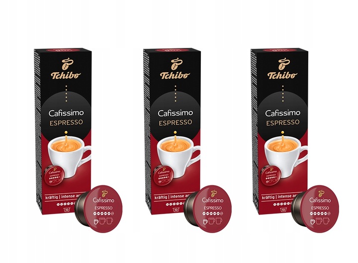 Kawa kapsułki Tchibo Espresso Intense 30 Kapsułek