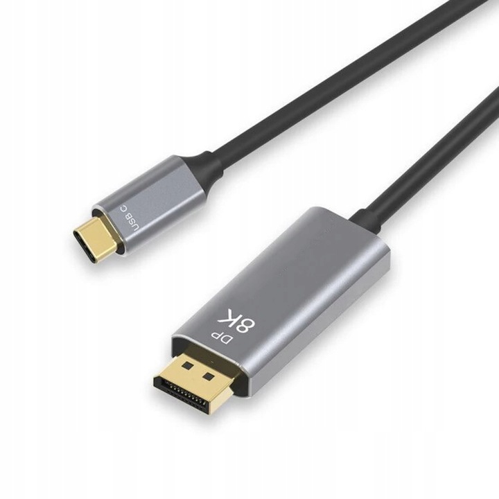 KABEL USB-C DISPLAYPORT Mac MacBook 8K 4K 240Hz 2m